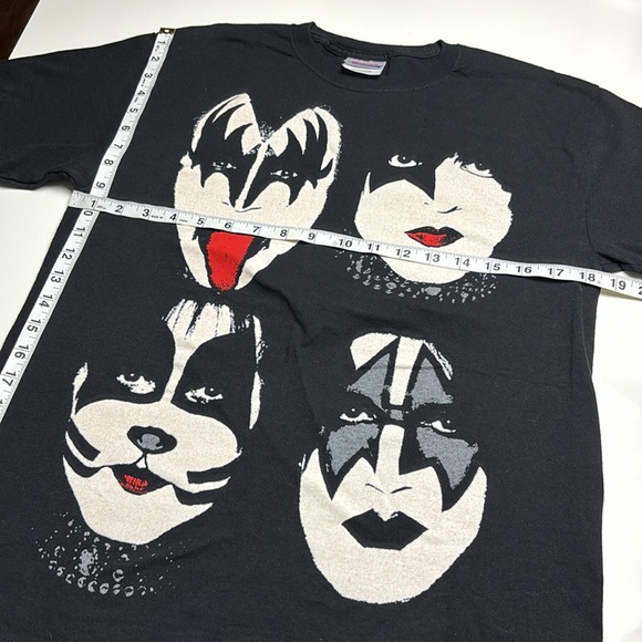 KISS I Was There KISS Alive 35 2009 Black Concert Tour Tee, Sz M 🤘🎸 - Picture 9 of 11